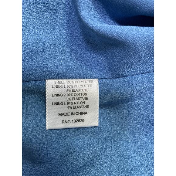 Nbd 'Constellation' Blue Poly Mini Dress Size S - Picture 5 of 5